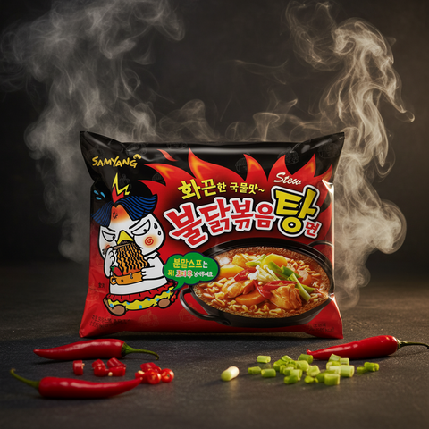 Buldak Hot Chicken Stew type Ramen