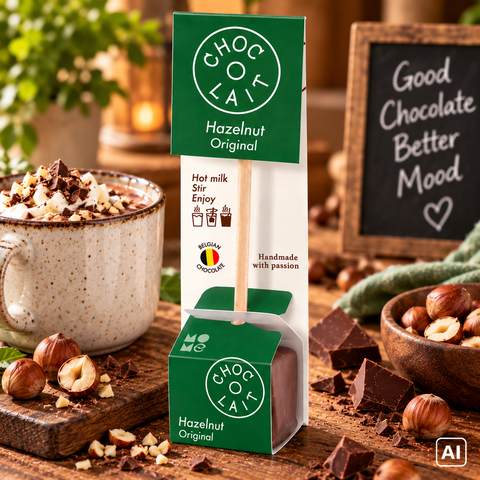 Choc-o-lait MoMe Trinkschokolade am Stiel