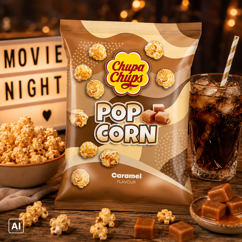 Chupa Chups Popcorn Caramel 135 g