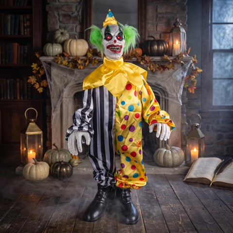 Clown "Shaking Shaggy" animiert 100 cm