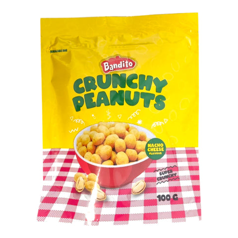 Crunchy Peanuts Nacho 100g