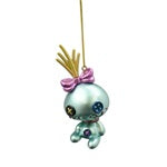 3D ornament Scrump metallic