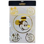 Fenstersticker Mickey & friends gold