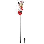 Garden Stake Christmas Minnie
