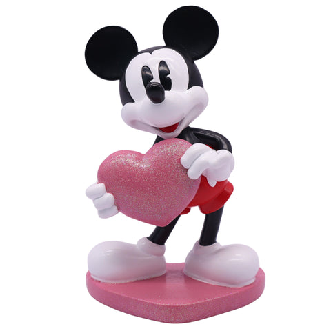 Saisonale Statue Polyresin 3D Mickey Liebe