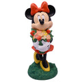 Garten Statue Polyharz 3D Minnie flowers
