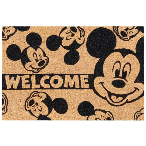 Fußmatte PVC/Cocos Mickey Welcome 60 cm