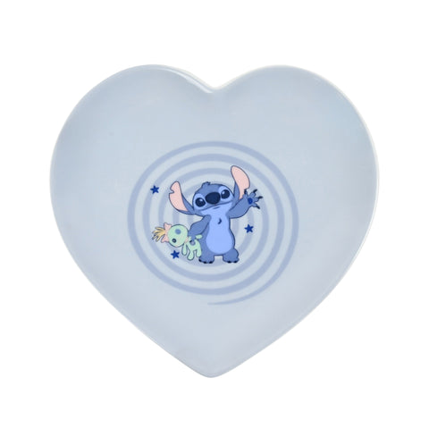 Teller Herzförmiger Liebe Stitch