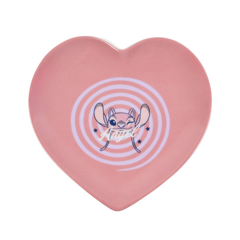 Teller Herzförmiger Liebe Engel