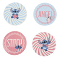 Untersetzer 4er-Set Liebe Stitch&Engel 9 cm