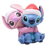 3D seasonal statue Stitch & Angel