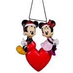 3D ornament Mickey & Minnie in love