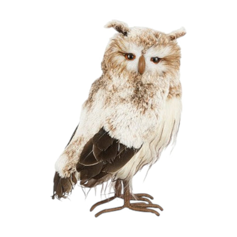 Dekoration Eule braun Sortiment 2 - l18xb14xh31cm