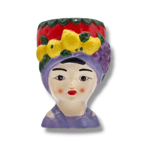 Dekorative Vase Früchte 13,5 x 9 x 9 cm