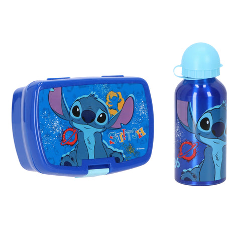 Disney Lunchbox-set Stitch blau