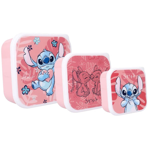 Disney Stitch Snackbox 3in1