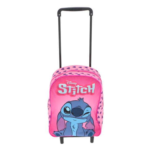 Disney Stitch Trolley-Rucksack pink