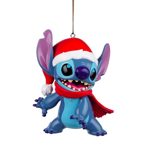 Disney Stitch Weihnachtsbaum Anhänger Santa