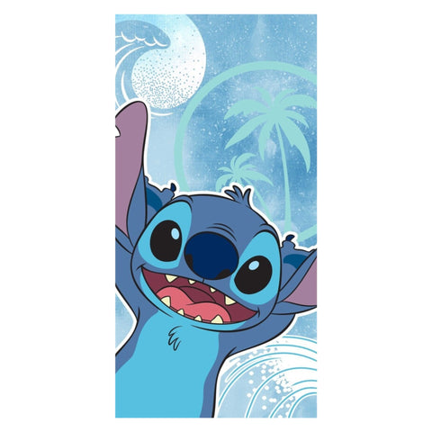 Disney Strandhandtuch Stitch blau