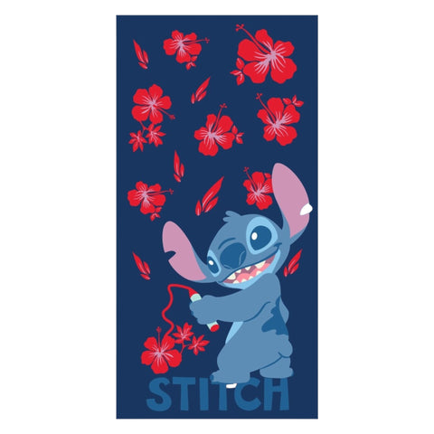 Disney Strandhandtuch Stitch dunkelblau