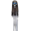 LED-Masken 180 cm Halloween Funny Fashion Skelett blaue Augen