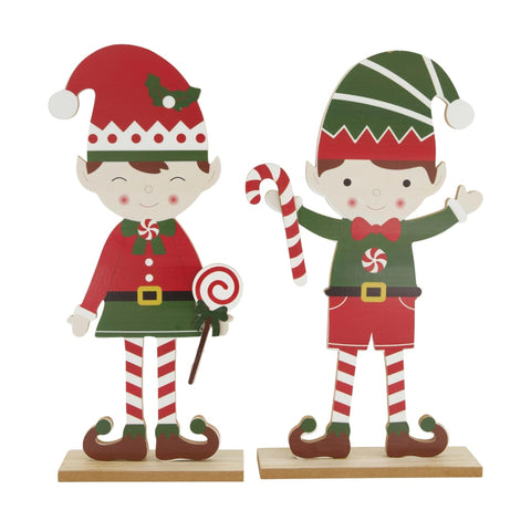 Gnom aus Holz 7x7x23cm 47475-095