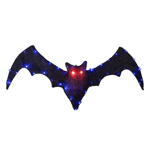 Leuchtende Fledermaus-Silhouette 115 cm Halloween Funny Fashion