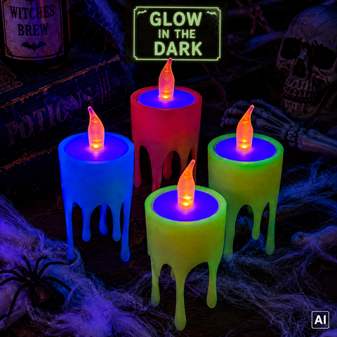 Floating Slime Candles 4er Set