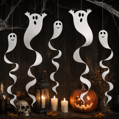 Geister Swirls 5er Set