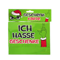 Geldgeschenk/Geschenkkarte "Festtagsmuffel" Muffel Top Ten