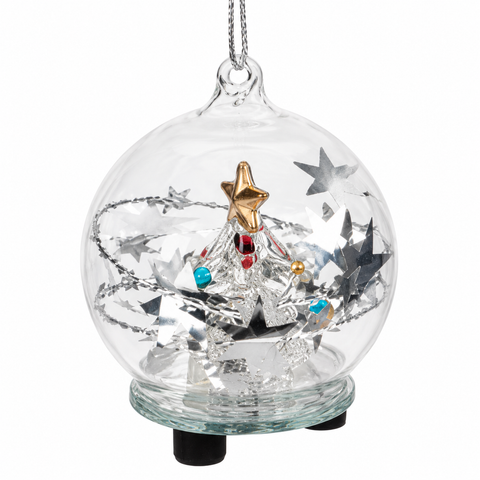 Weihnachtskugel 6cm Glas 6 Varianten