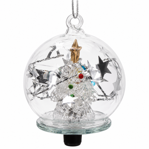 Weihnachtskugel 6cm Glas 6 Varianten
