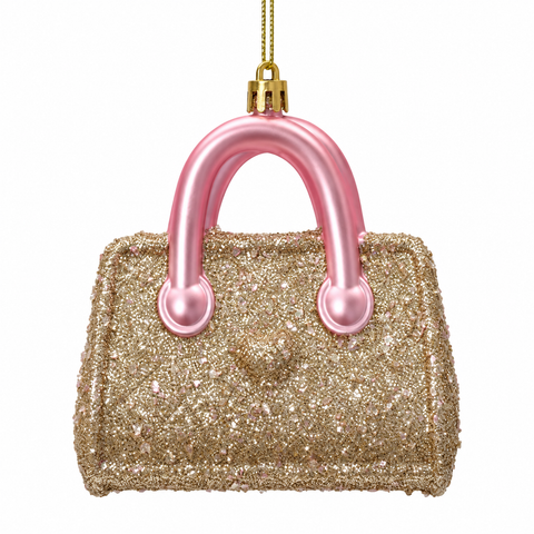 Handtasche bruchfest rosa-lachs farbe (n) 9x4x10.3cm