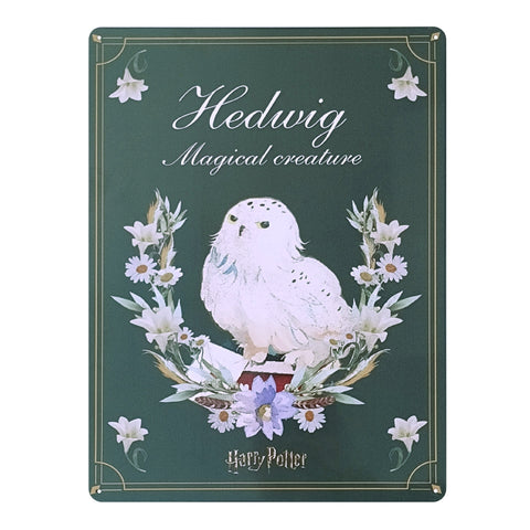 Gartendekorationsplatte Metall Hedwig A3