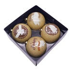 Bauble box 4 pcs Hedwig