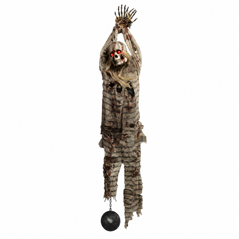 Hänge Figur Sträfling mit Licht ca.210cm