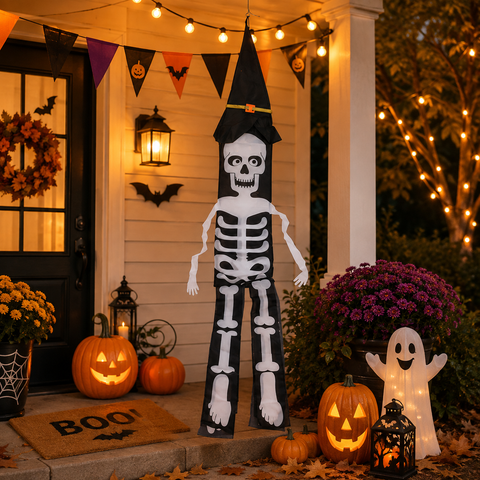 Halloween LED-Hängemonster 150 cm