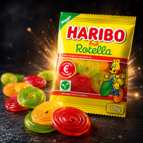 Haribo Fruit Rotella 135g