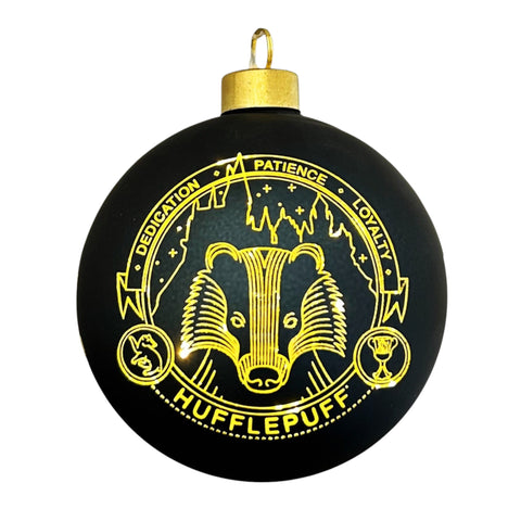 Harry Potter Glaskugel klein Hufflepuff 7.5 cm