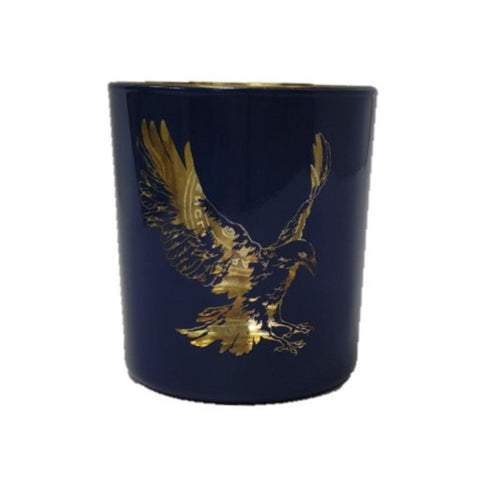 Harry Potter Teelichtglas klein blau 7.5 cm