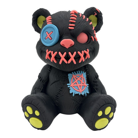 Horror Tier sitzend "Glow in the Dark" groß
