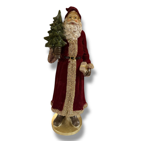 Weihnachtsmann "Martinez" rot 46,5 cm