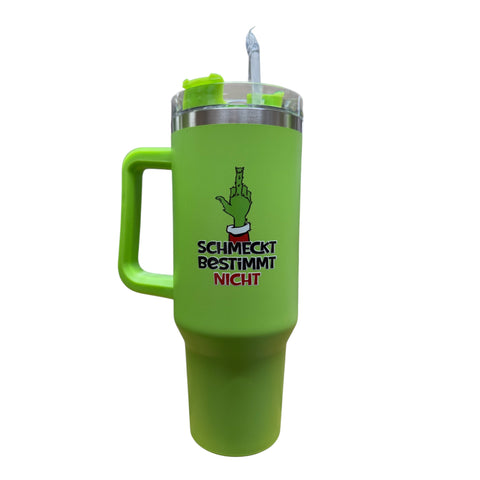 Thermobecher "Festtags-Muffel", inkl. Strohhalm 1.2 l Muffel Top Ten Schmeckt bestimmt nicht