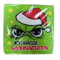 Servietten "Ich hasse Weihnachten" 20er Muffel Top Ten