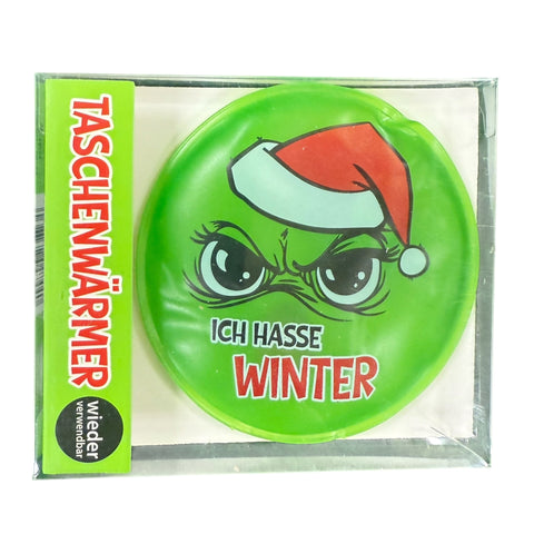 Taschenwärmer "Muffel" Muffel Top Ten Ich hasse Winter