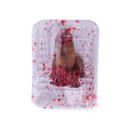 Abgetrennter Penis auf Teller 18x13,5x4 cm Halloween Funny Fashion