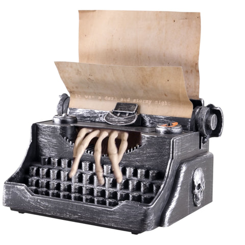 Geisterhafte Schreibmaschine 23x14x17cm Halloween Funny Fashion