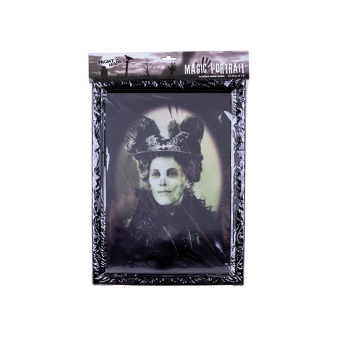 Horrorbild 23x29 cm Halloween Funny Fashion Frau