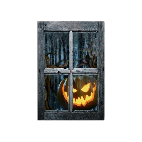 Gruselige Fensterdeko "Kürbis" 80x12 cm Halloween Funny Fashion