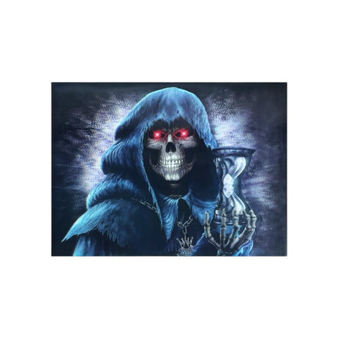 5D Hologramm Poster "Porträt" 40x30 cm Halloween Funny Fashion